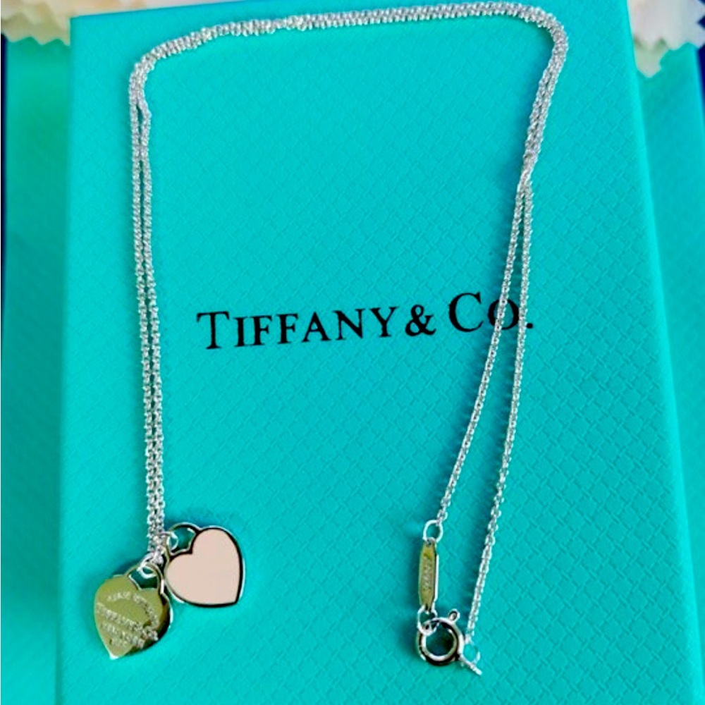 Return to Tiffany Pink Heart Necklace